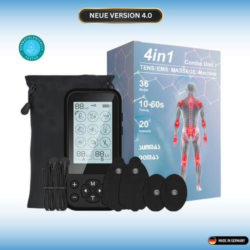 EMS Elektrostimulator für Muskel und Schmerztherapie